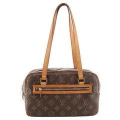 Louis Vuitton Cite Handbag Monogram Canvas MM