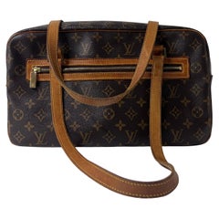 Louis Vuitton Cité MM Umhängetasche Monogram Canvas Braun 2002