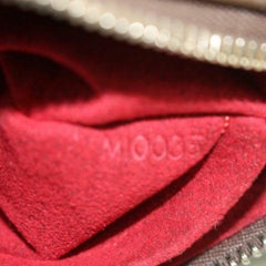 Louis Vuitton Cité Viva-cite Gm 870604 Brown Canvas and Calf Leather Tote