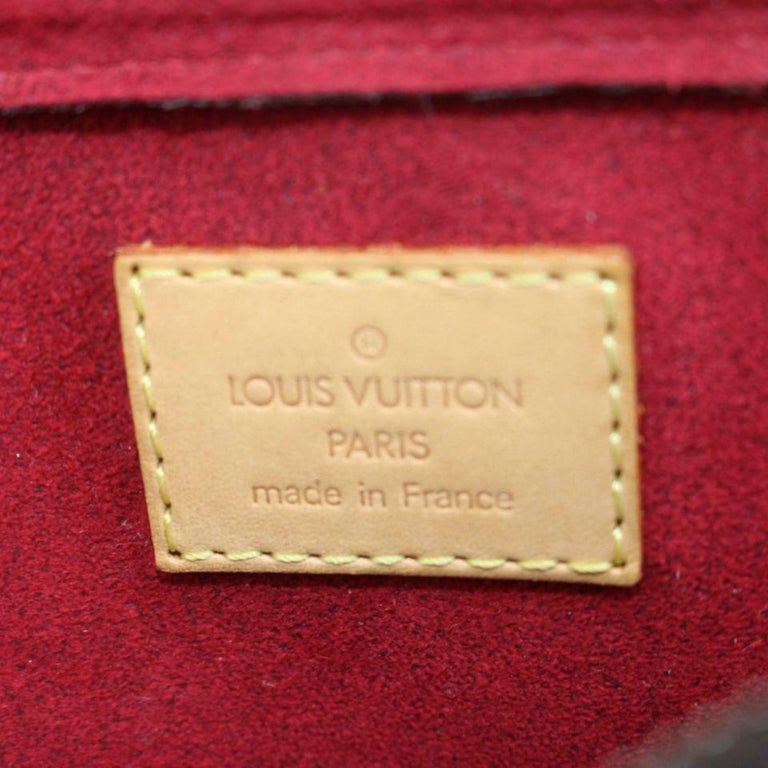Louis Vuitton Cité Viva-cite Gm 870604 Brown Canvas and Calf