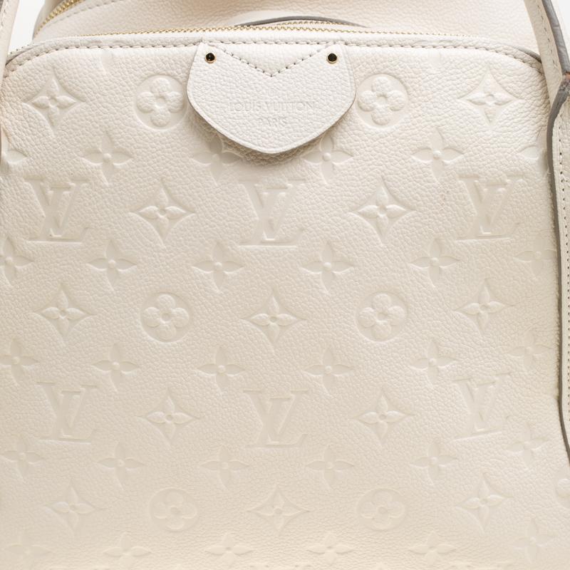 Louis Vuitton Citrine Monogram Empreinte Marais MM Bag 1