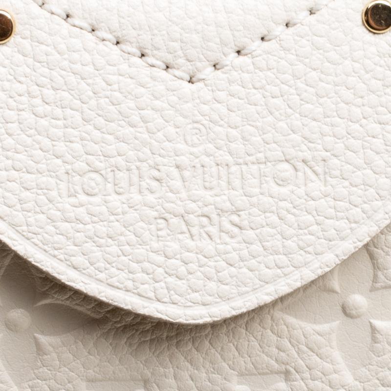 Louis Vuitton Citrine Monogram Empreinte Marais MM Bag 2