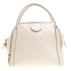 Louis Vuitton Citrine Monogram Empreinte Marais MM Bag