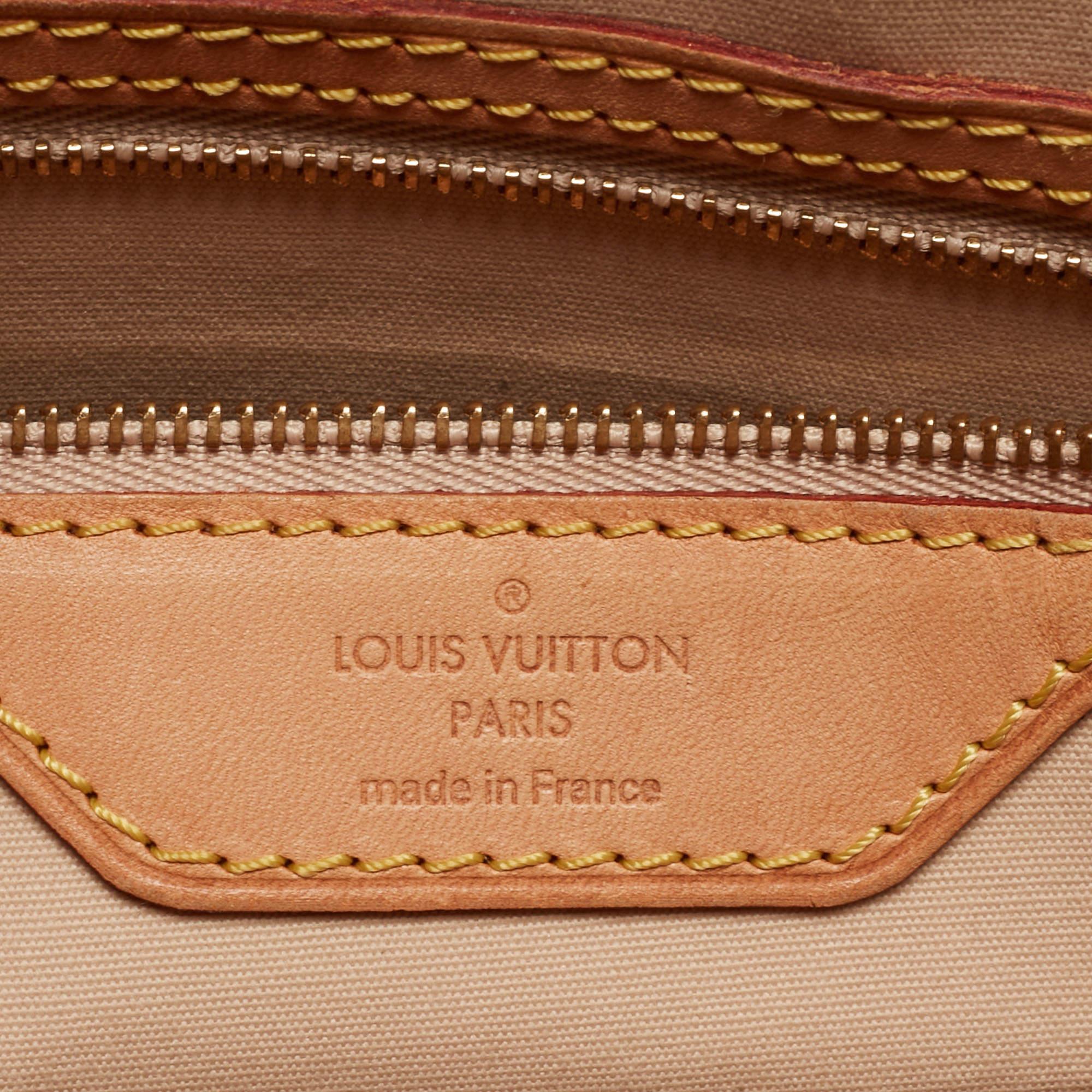 Louis Vuitton Citrine Monogram Vernis Brea MM Bag 10