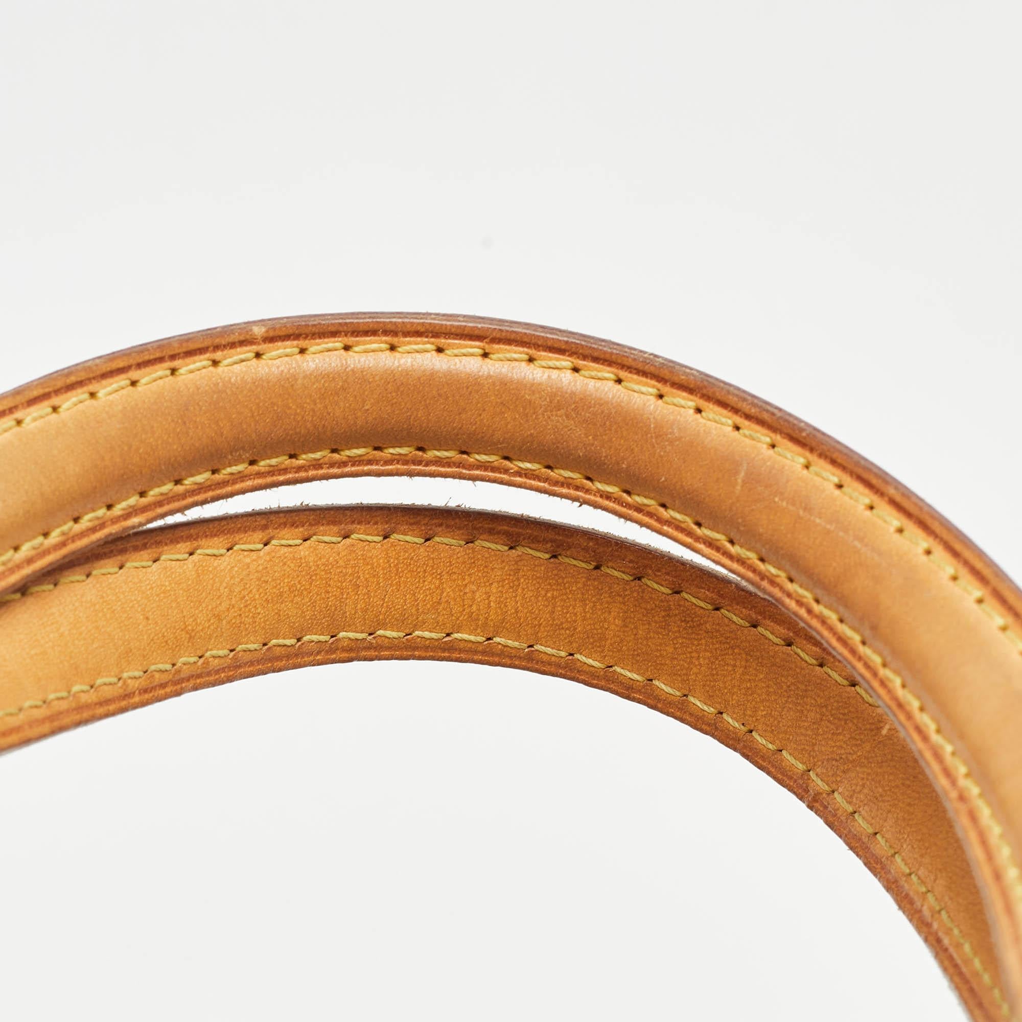 Louis Vuitton Citrine Monogram Vernis Brea MM Bag For Sale 2