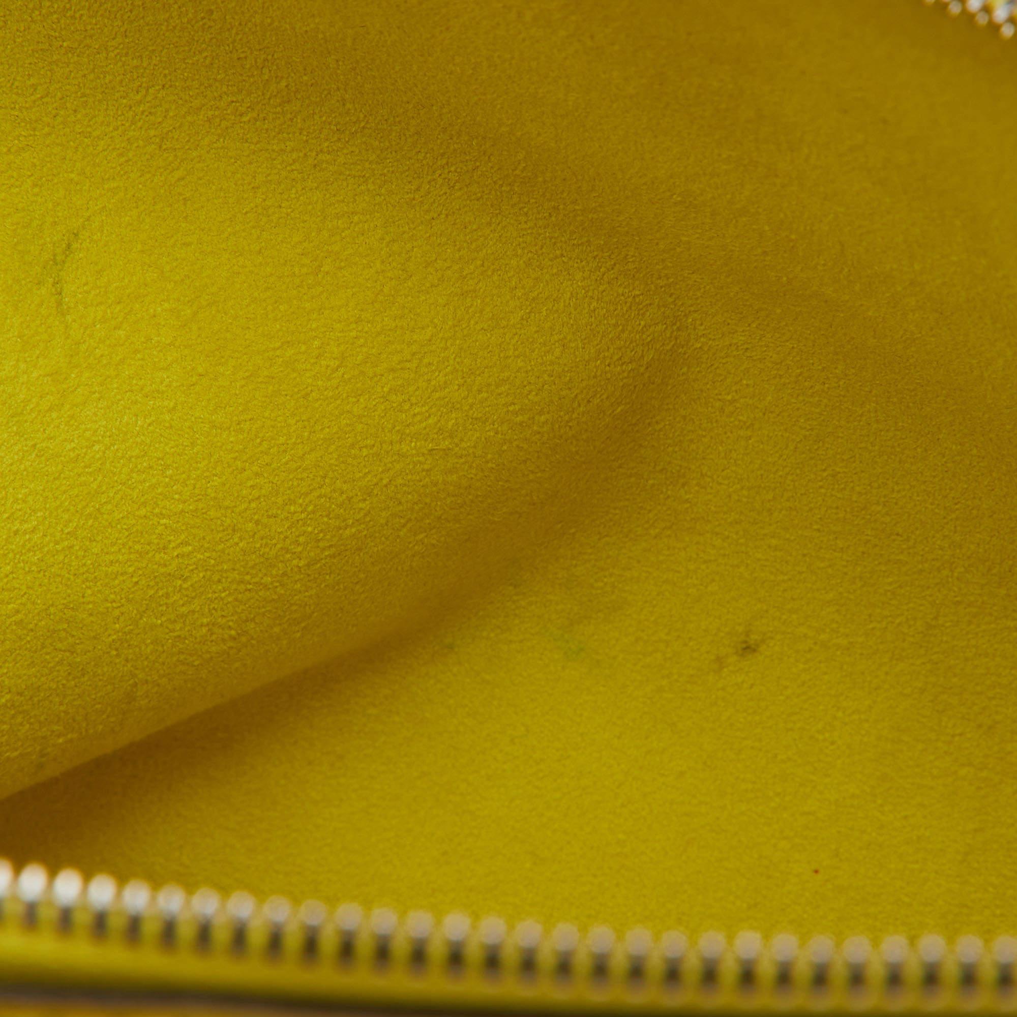 Louis Vuitton Citron Epi Leather Alma PM Bag 8