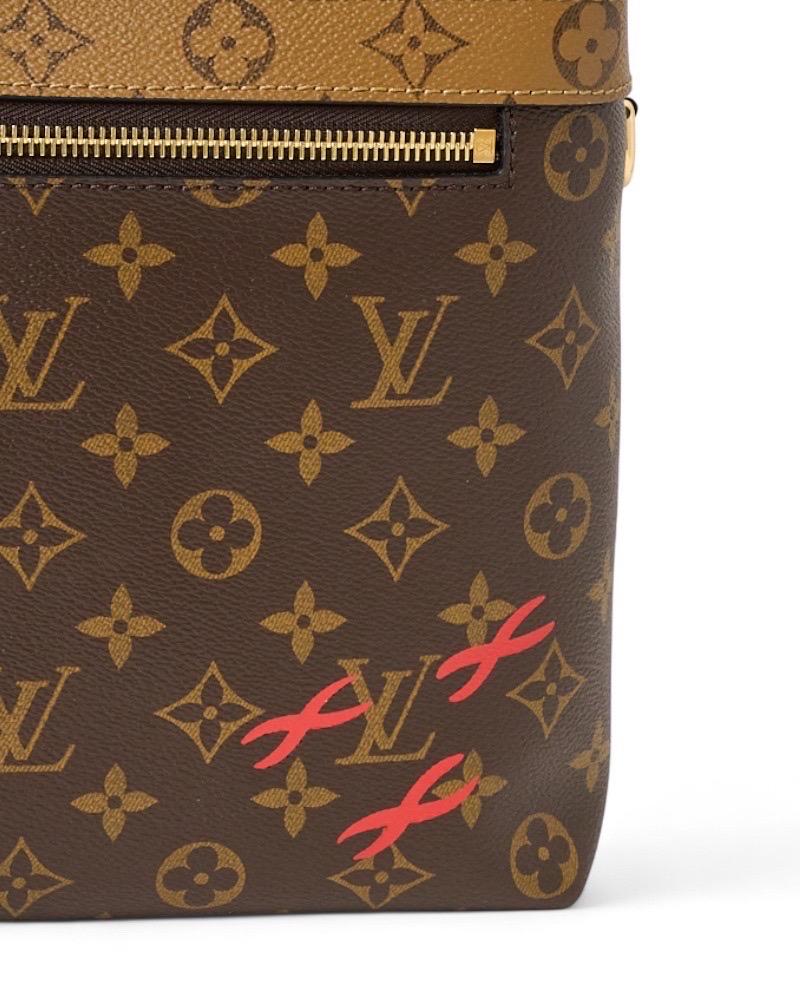 Louis Vuitton City Cruiser MM Monogram Reverse Borsa a tracolla en vente 13