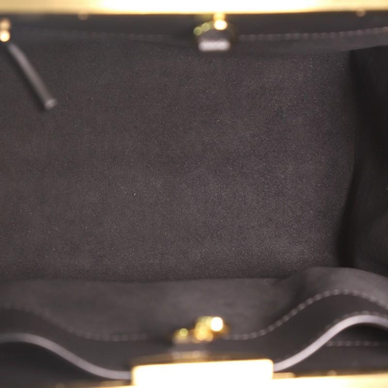 Women's or Men's Louis Vuitton City Frame Top Handle Bag Taiga Leather