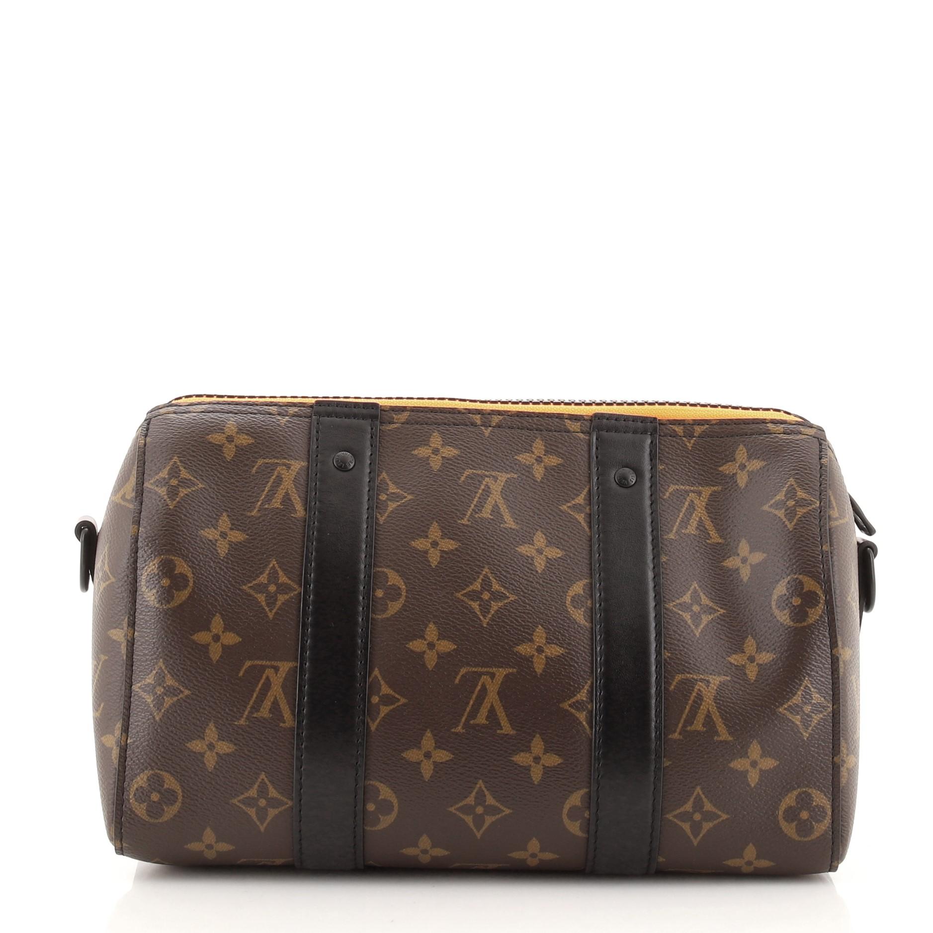 Louis Vuitton City Keepall Bag Monogram Canvas with LV Friend Patch In Good Condition In NY, NY