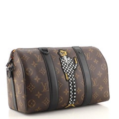 Louis Vuitton City Keepall Bag Monogram Canvas with LV Friends Patch