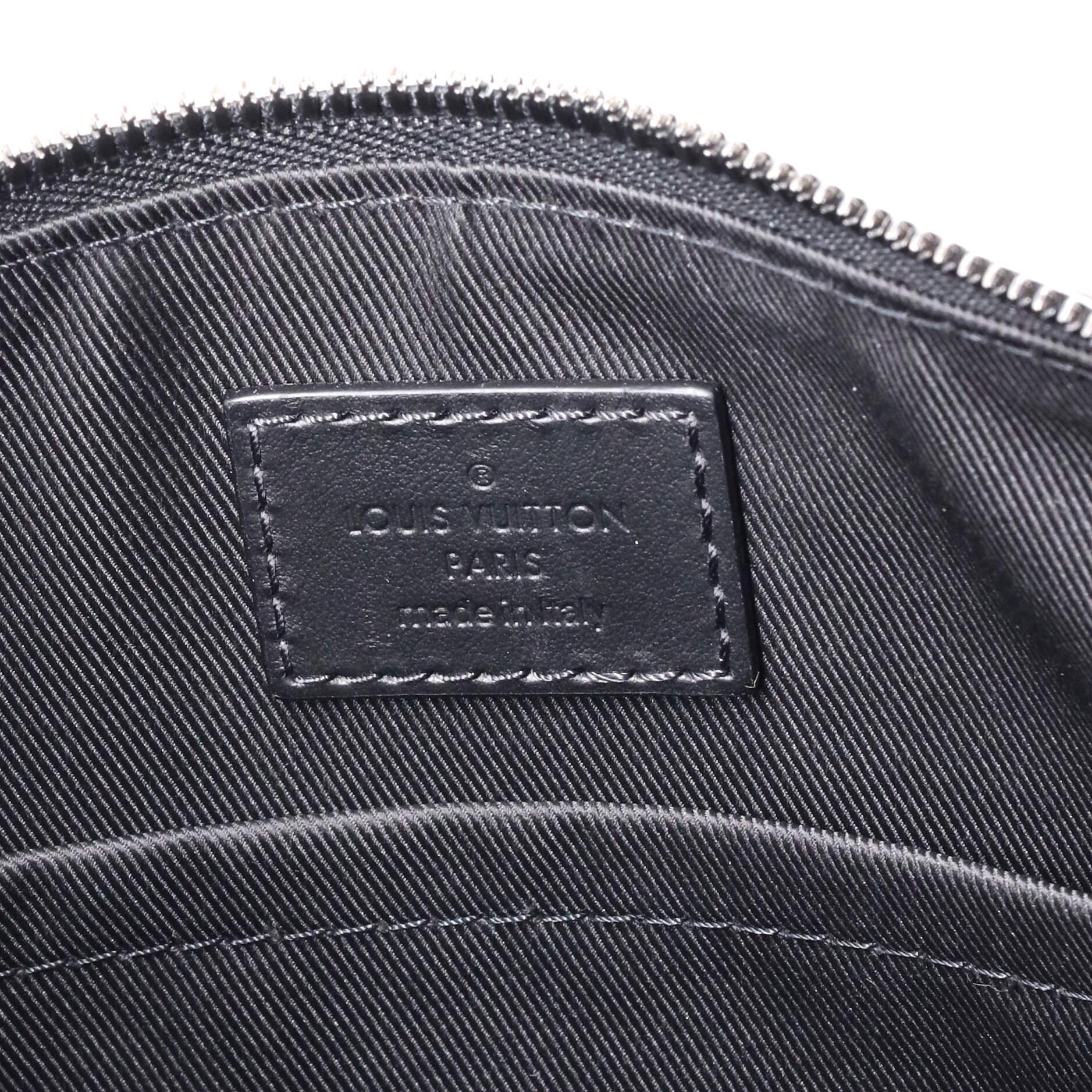 Louis Vuitton City Keepall Bag Monogram Seal Leather 2