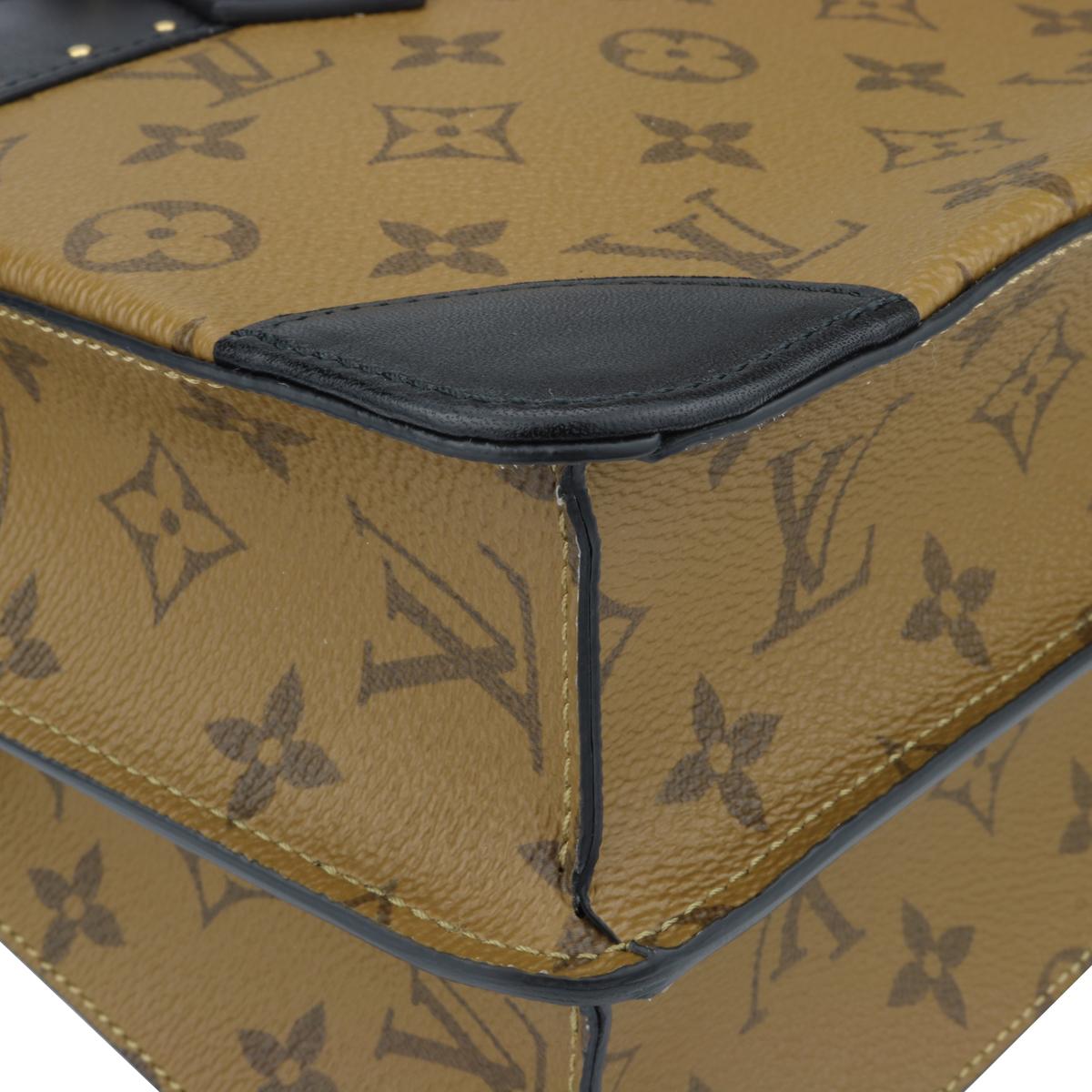 Louis Vuitton City Malle MM Bag Reverse Monogram with Gold Hardware 2018 2