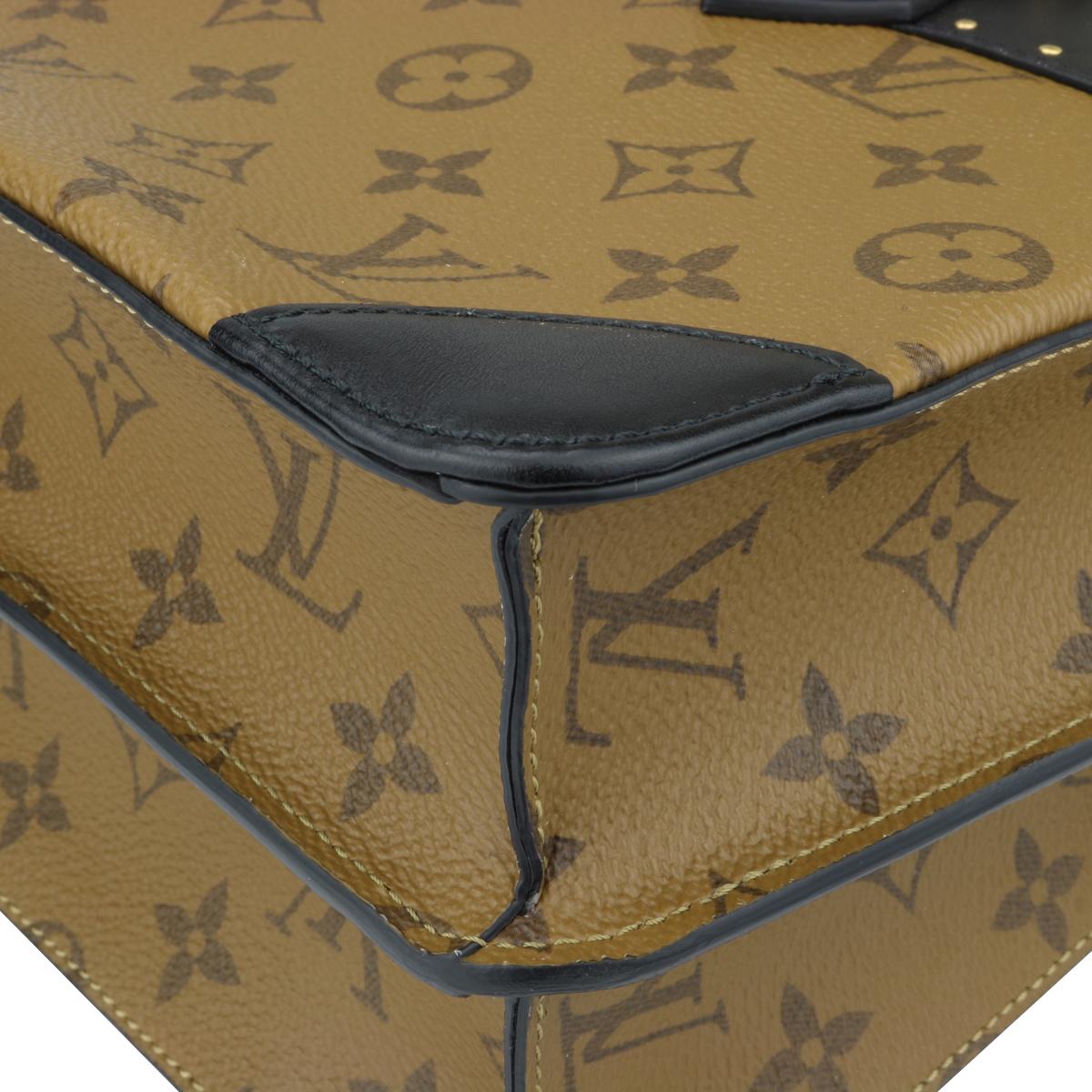 Louis Vuitton City Malle MM Bag Reverse Monogram with Gold Hardware 2018 3