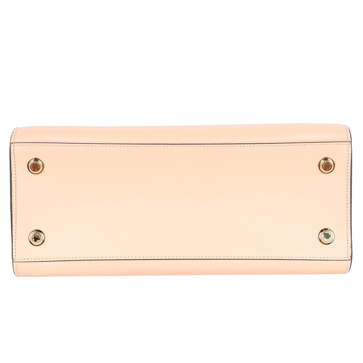 Louis Vuitton City Steamer 2way Shoulder Bag Beige Dark Blue For Sale 6