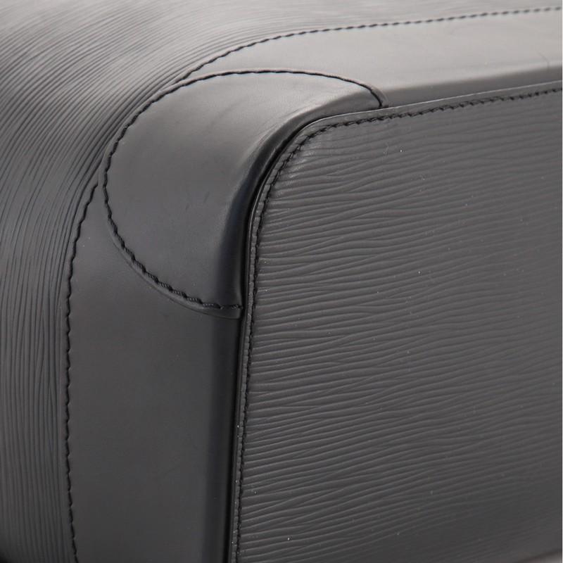 Black Louis Vuitton City Steamer Backpack Epi Leather