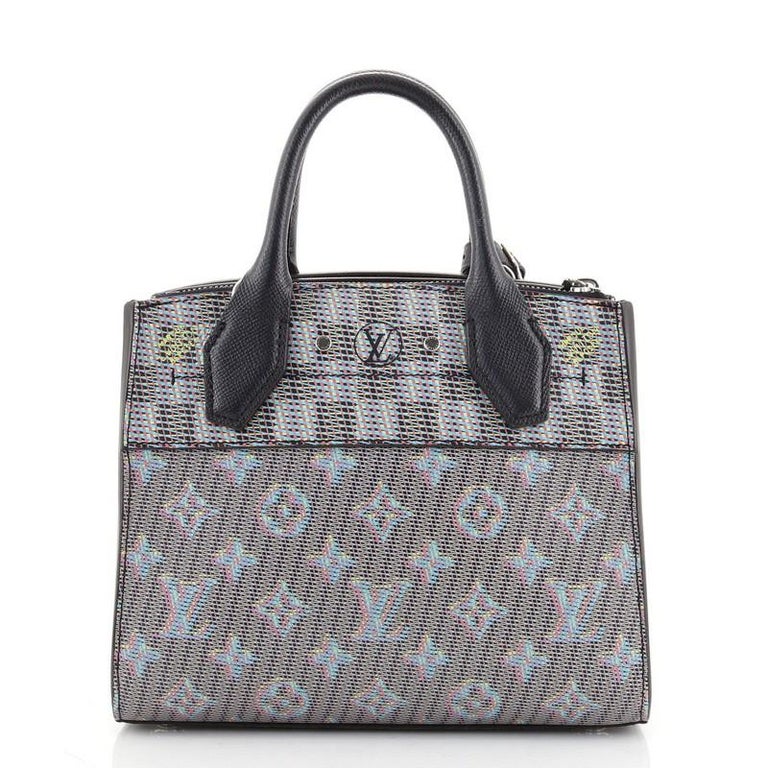 Louis Vuitton City Steamer Damier Monogram LV Pop Canvas Mini at