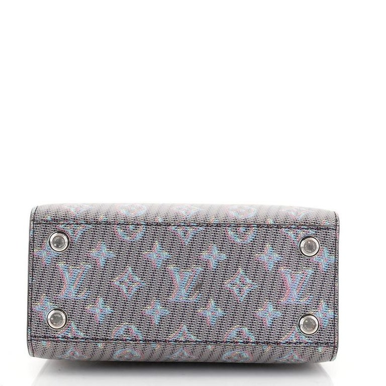 Louis Vuitton City Steamer Damier Monogram LV Pop Mini Blue in Calf Leather  with SIlver-tone - US