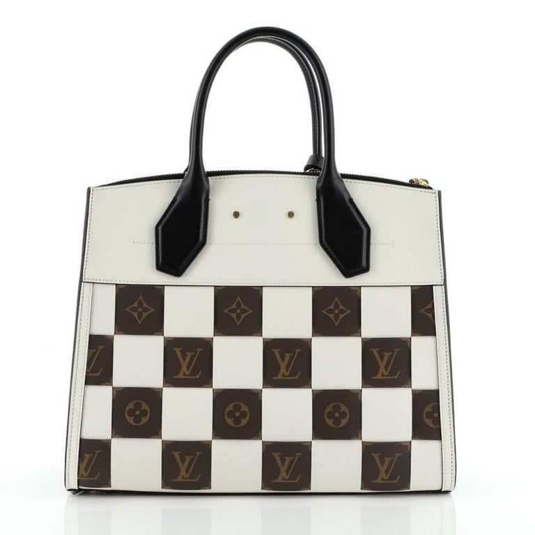 Louis Vuitton City Steamer Mm in Gray