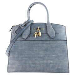 Louis Vuitton City Steamer Handtasche Epi Leder MM
