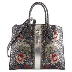 Louis Vuitton City Steamer Handbag Floral Printed Epi Leather MM