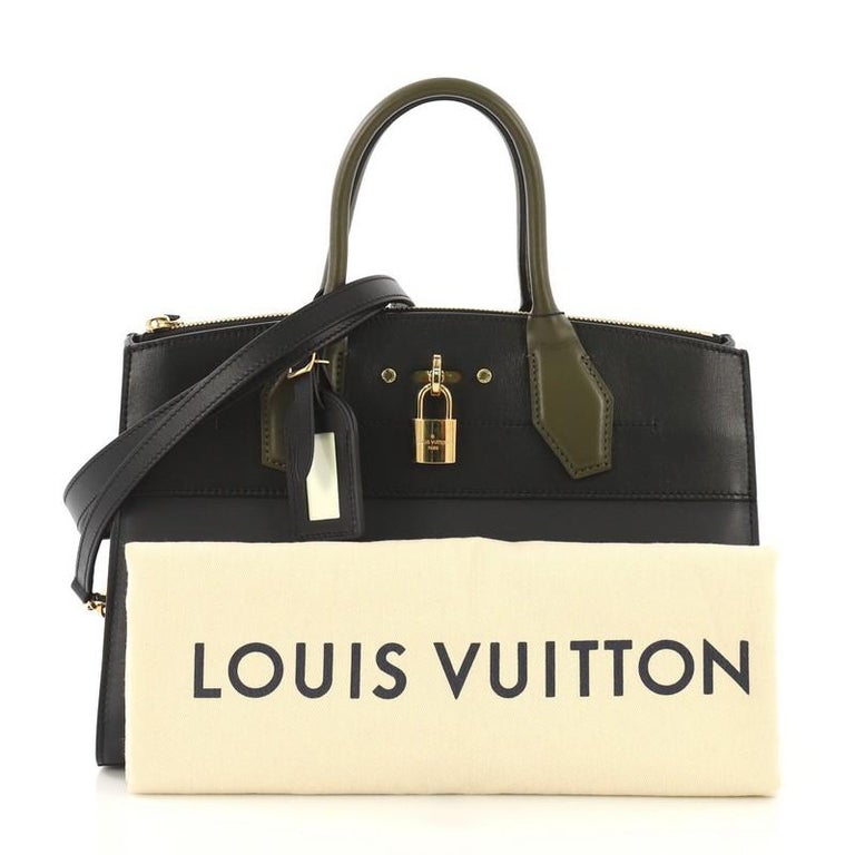 Louis Vuitton City Steamer Handbag Leather East West For Sale at 1stdibs