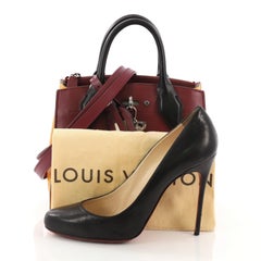 Louis Vuitton City Steamer Handbag Leather Mini