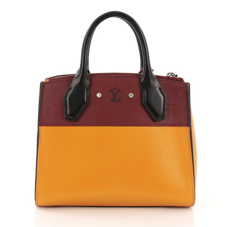 Louis Vuitton City Steamer Handbag Leather Mini at 1stdibs
