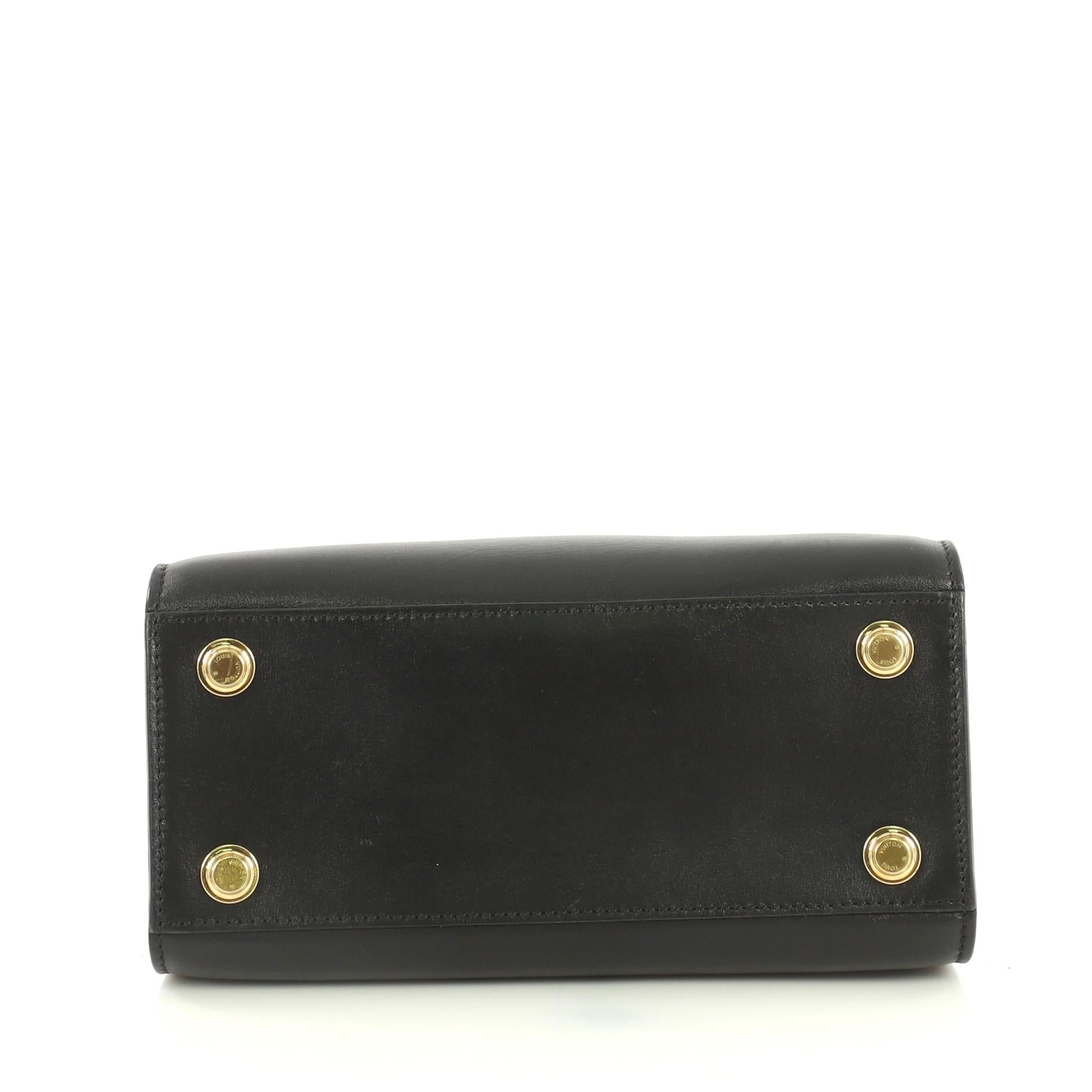 Louis Vuitton City Steamer Handbag Leather Mini at 1stDibs