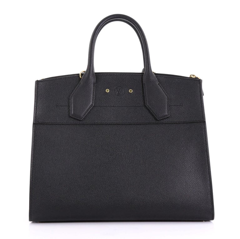 Louis Vuitton City Steamer Handbag Leather MM at 1stdibs