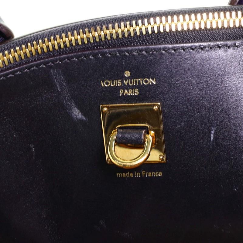 Louis Vuitton City Steamer Handbag Leather MM 4