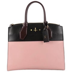 Louis Vuitton City Steamer Handtasche aus Leder MM
