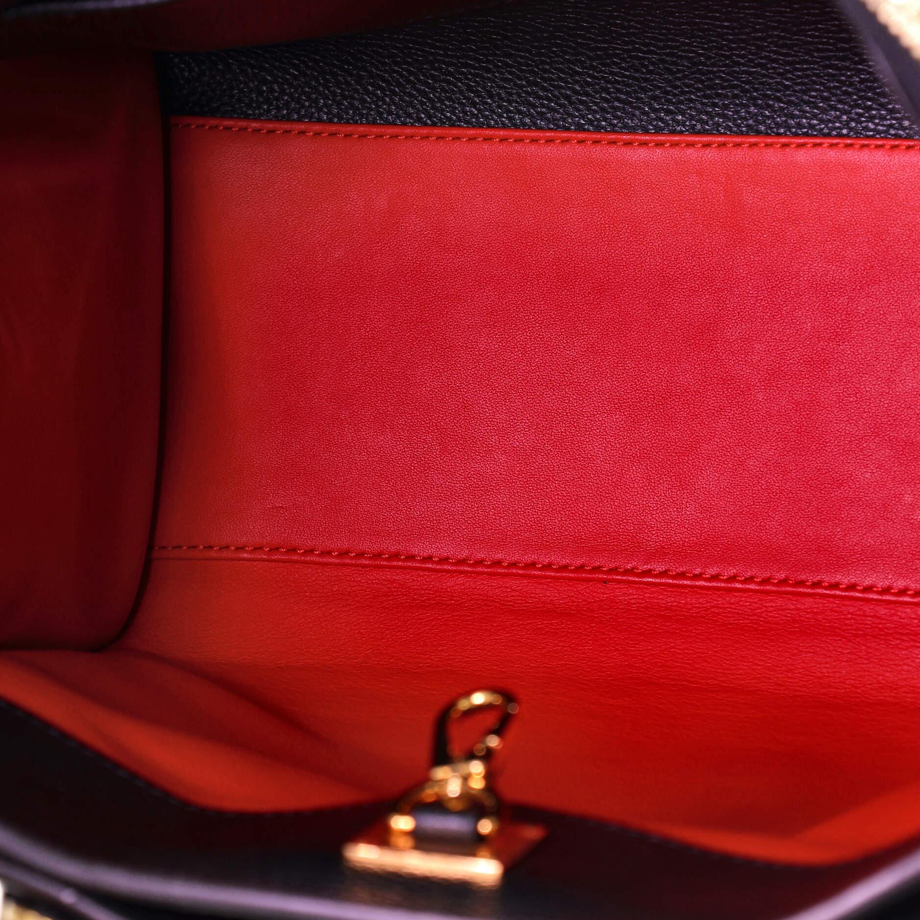 Louis Vuitton City Steamer Handbag Leather PM 1