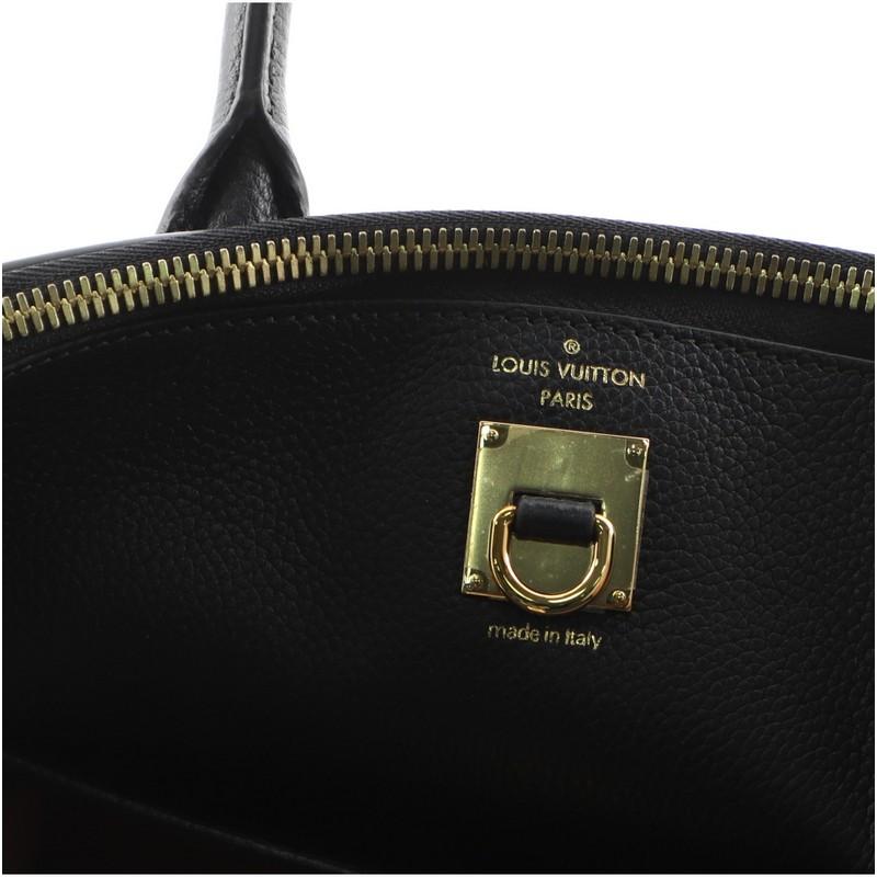 Louis Vuitton City Steamer Handbag Leather PM 2