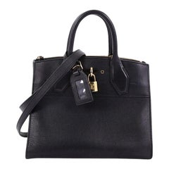 Louis Vuitton Black City Steamer PM Bag – The Closet