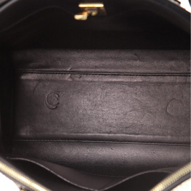 Louis Vuitton City Steamer Handtasche aus Leder mit Python MM im Zustand „Gut“ in NY, NY