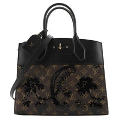  Louis Vuitton City Steamer Handbag Limited Edition Blossom Monogram Canv