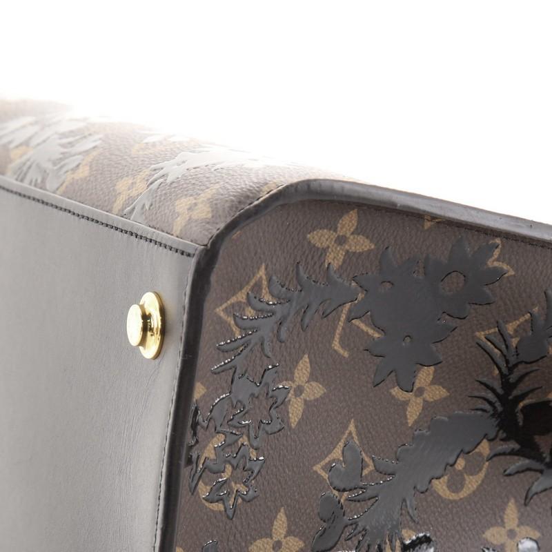 Louis Vuitton City Steamer Handbag Limited Edition Blossom Monogram Canvas 1