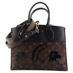Louis Vuitton City Steamer Handbag Limited Edition Blossom Monogram Canvas