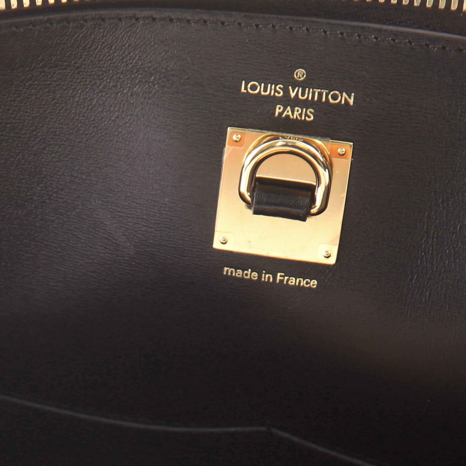 Louis Vuitton City Steamer Handtasche Limited Edition Brogue Monogramm Segeltuch 2