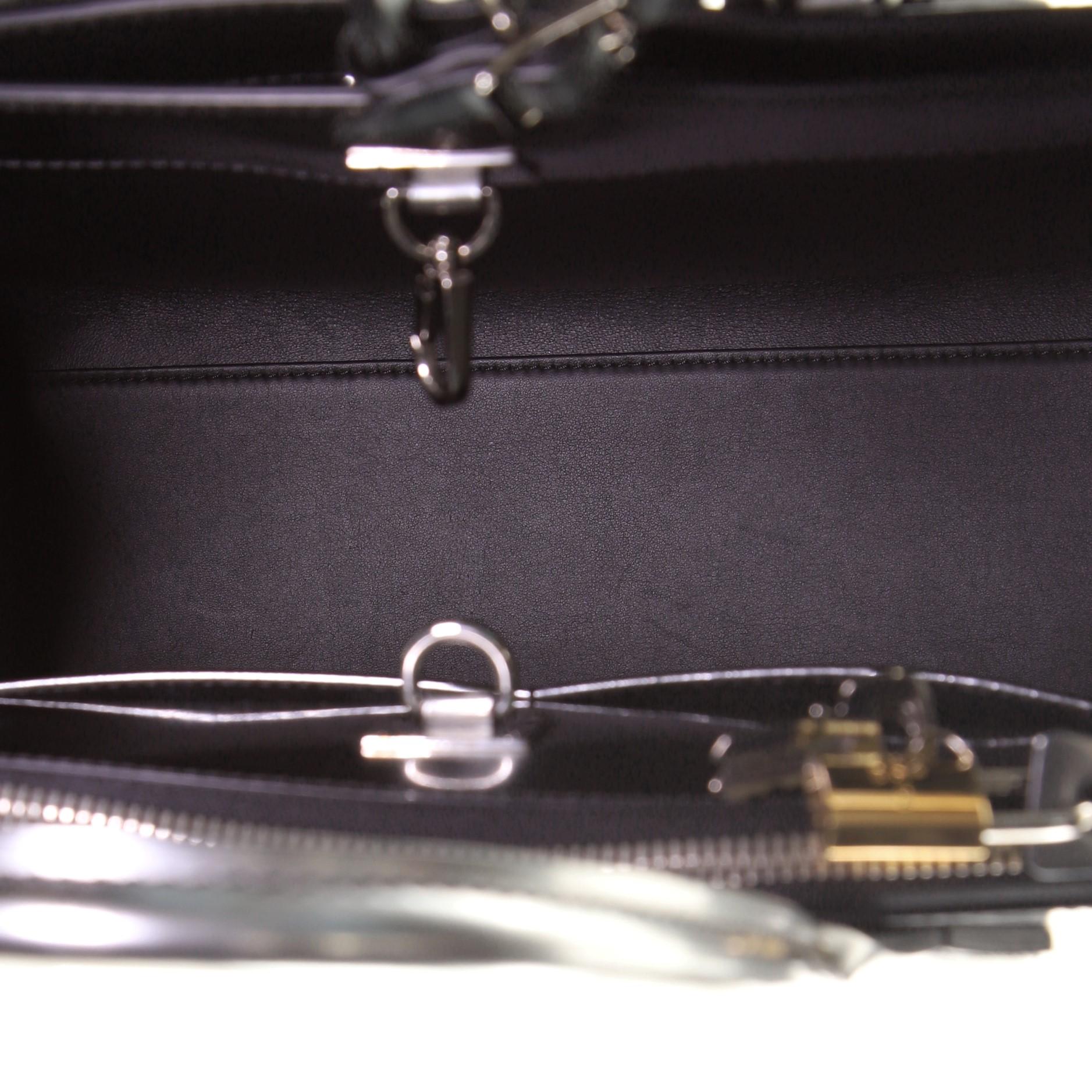 Women's or Men's Louis Vuitton City Steamer Handbag Limited Edition Glazed Calfskin MM