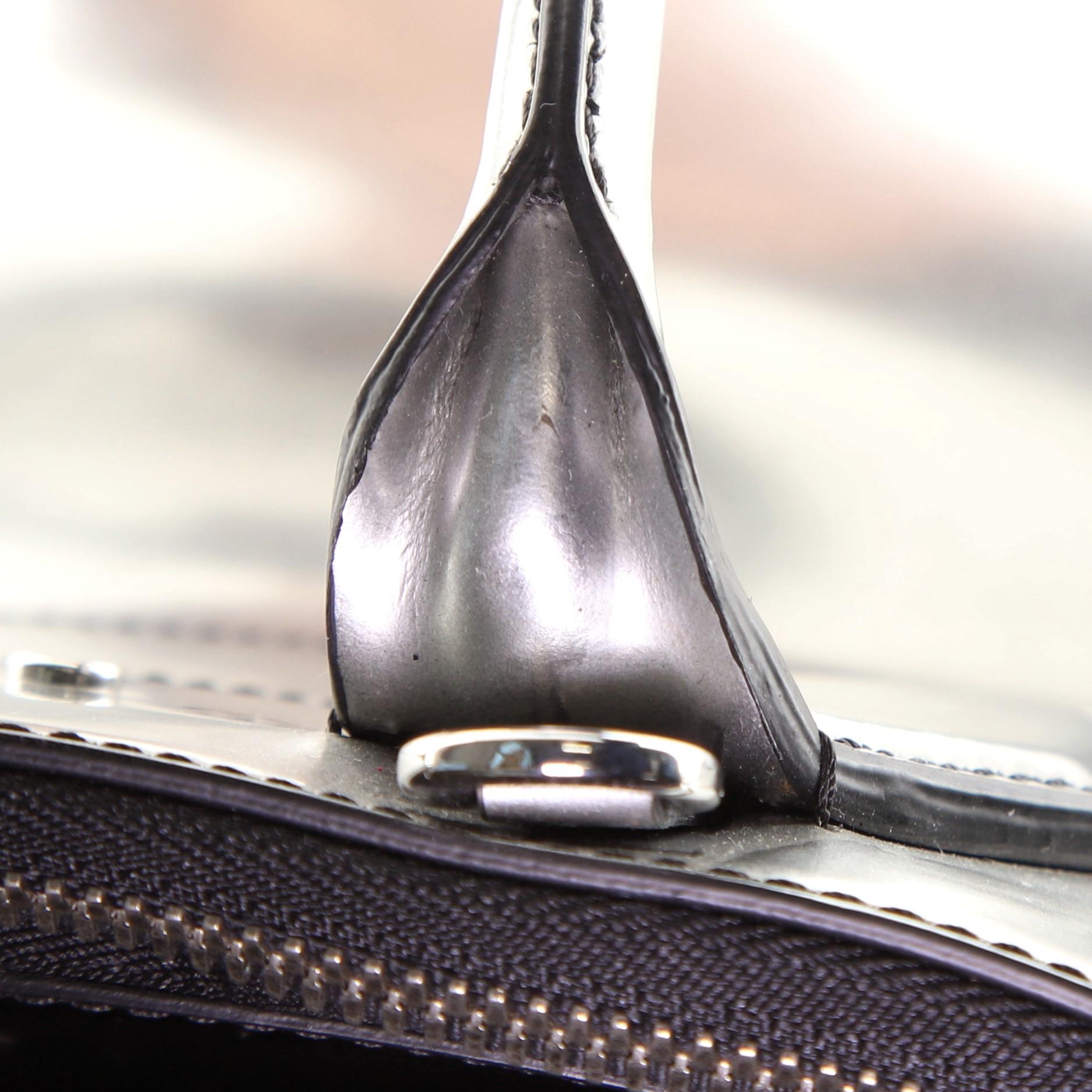 Louis Vuitton City Steamer Handbag Limited Edition Glazed Calfskin MM 1