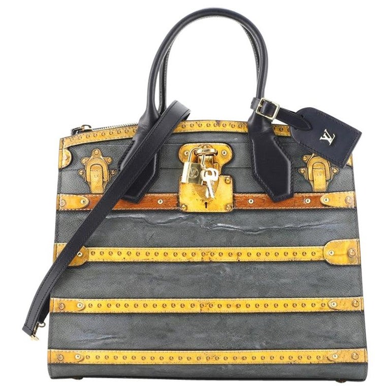 Louis Vuitton City Steamer Handbag Limited Edition Time Trunk