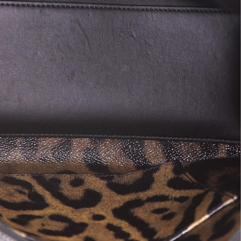 Black Louis Vuitton City Steamer Handbag Wild Animal Print Canvas EW