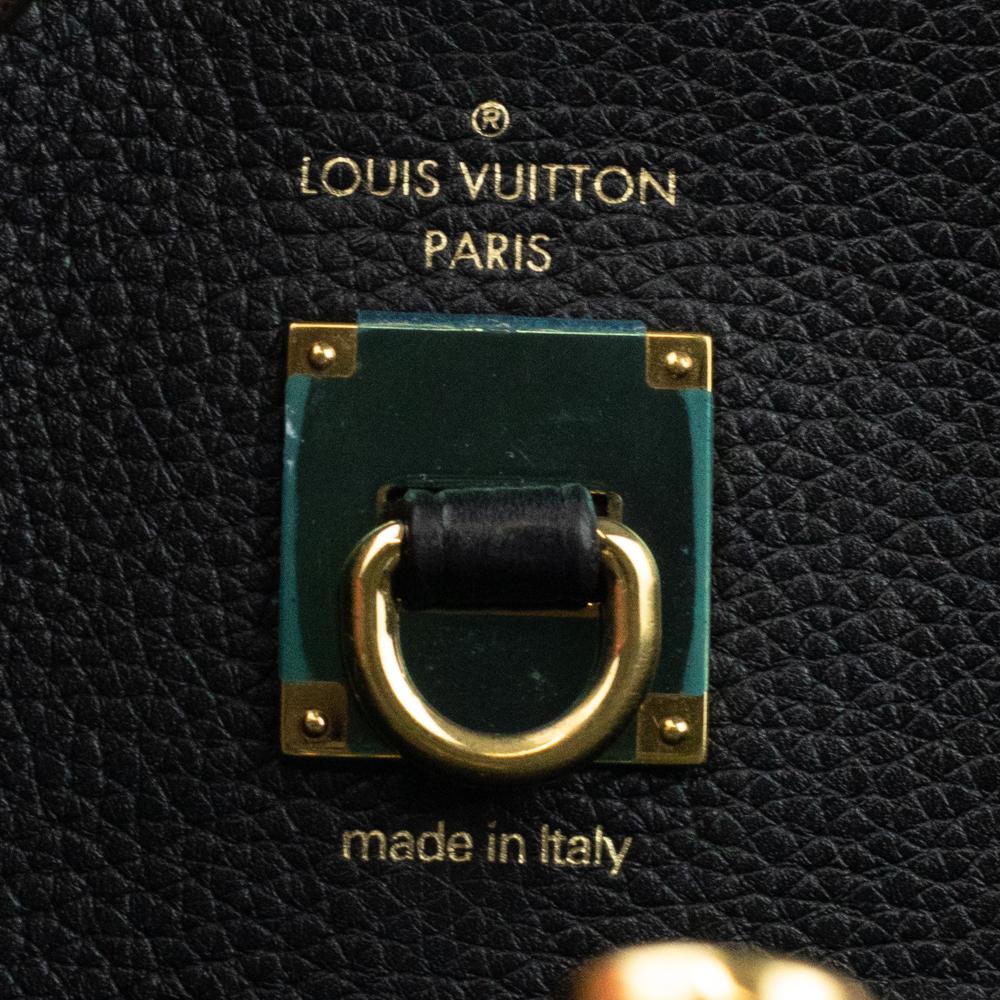 Louis Vuitton, City Steamer in black leather 1