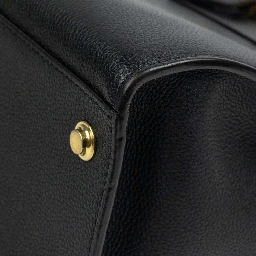 Louis Vuitton, City Steamer in black leather 4