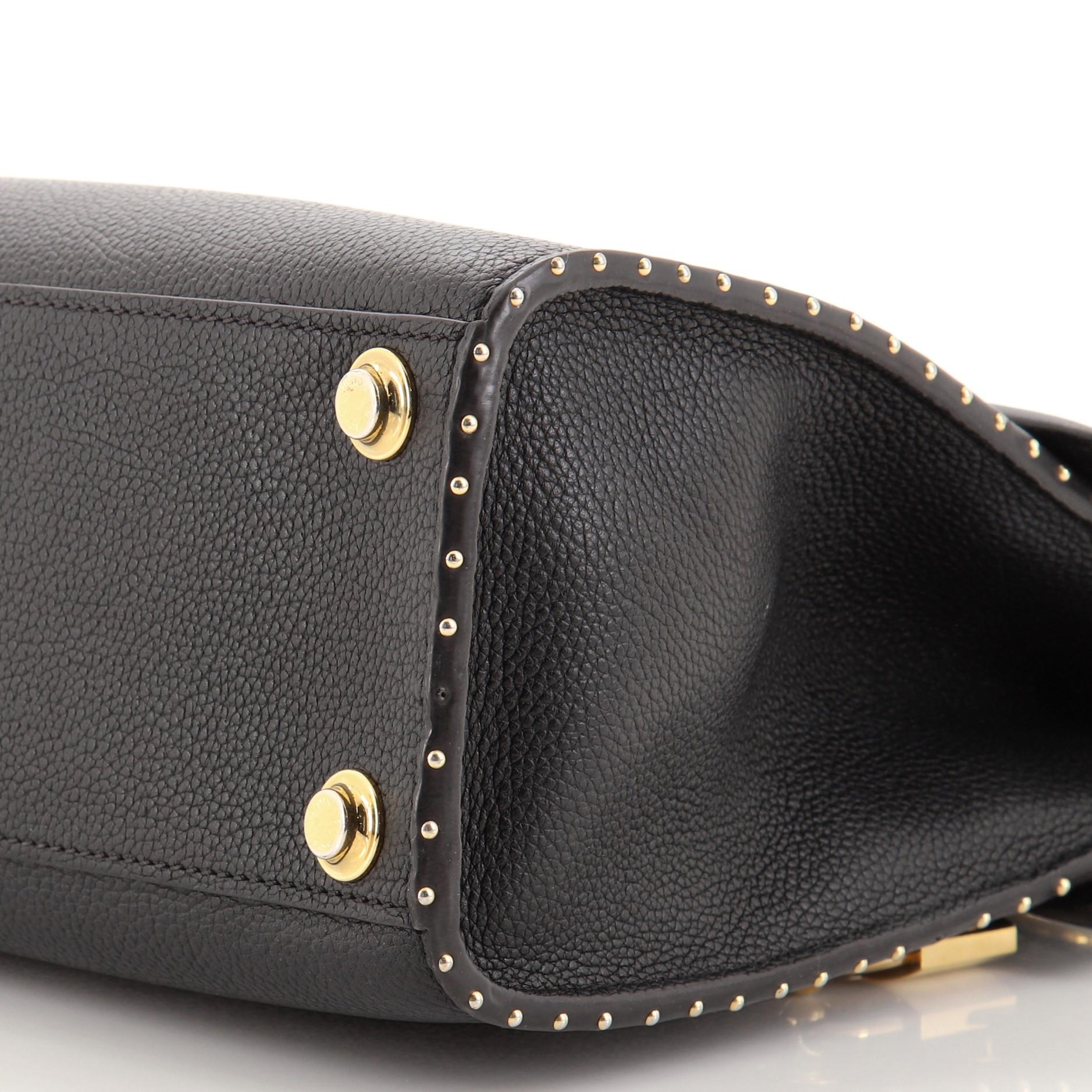 Ein-Hand-Tasche aus Leder von Louis Vuitton City Steamer 1