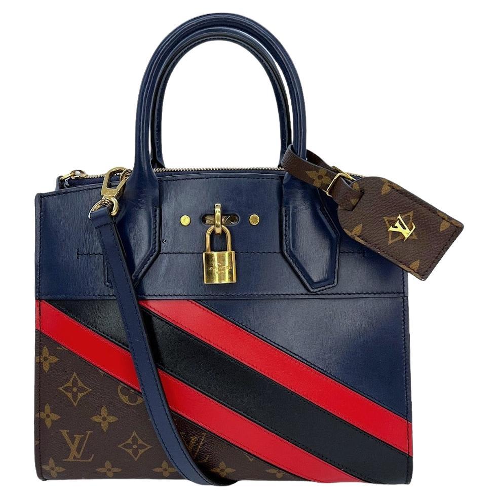 Louis Vuitton City Steamer One Handle Bag Leather At 1stdibs