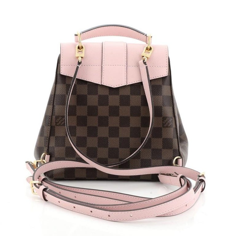 Louis Vuitton Clapton Backpack Damier And Leather For Sale at 1stdibs