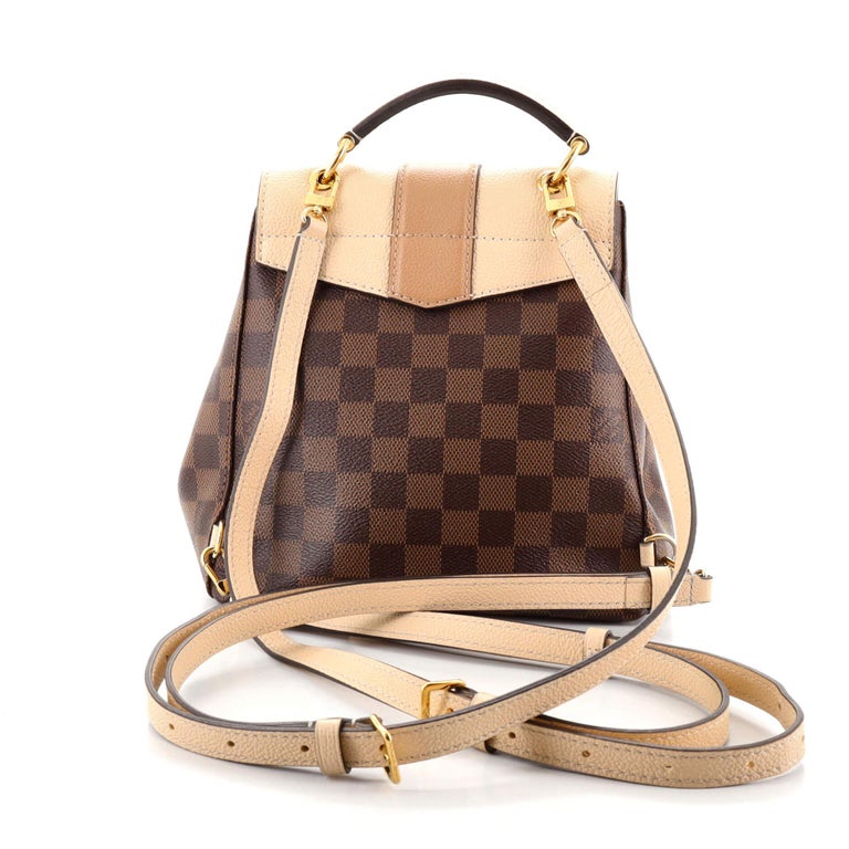 Louis Vuitton Clapton Backpack Damier and Leather at 1stDibs