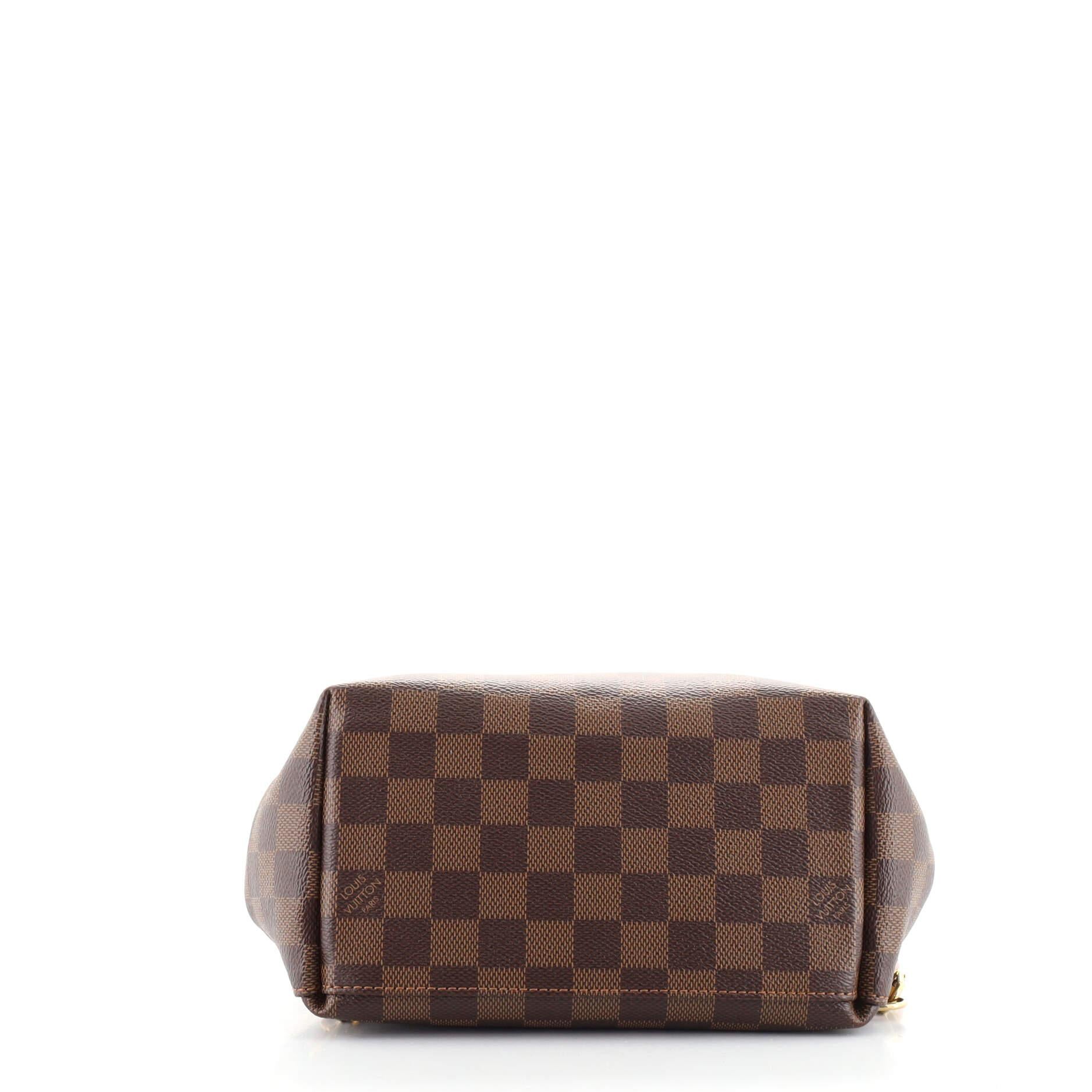 Black Louis Vuitton Clapton Backpack Damier and Leather